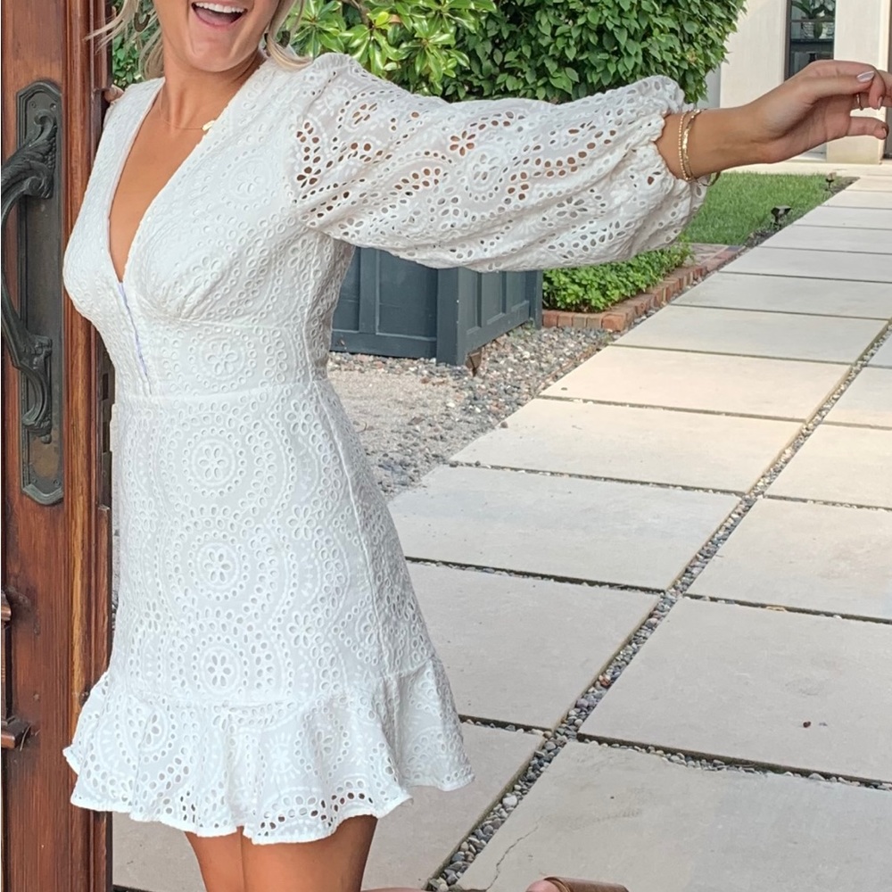 White Mini Dress